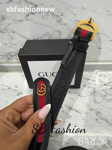 Gucci колан естествена кожа в кутия, снимка 4 - Колани - 55643643