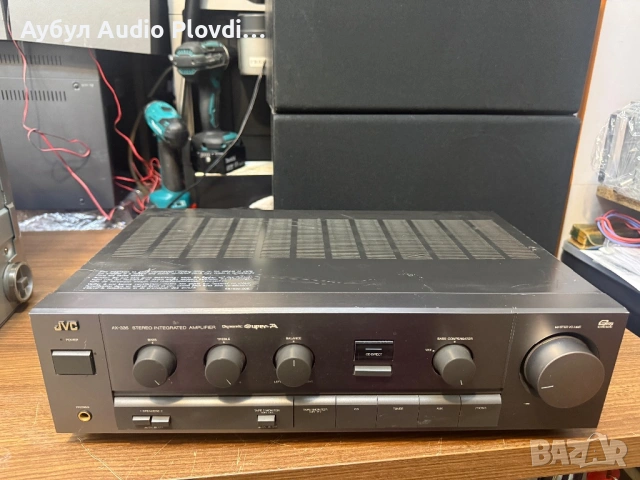  JVC AX-335 Вграден усилвател с прекрасен звук, снимка 2 - Ресийвъри, усилватели, смесителни пултове - 54580980