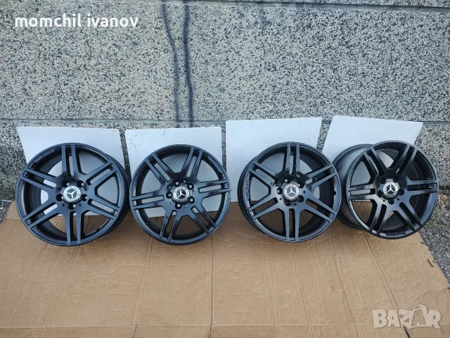 17" оригинални AMG джанти за Мерцедес, спорт пакет, 5х112, ц.о. 66,6