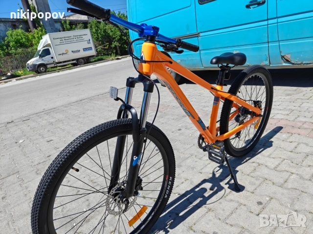 BG Алуминиев велосипед 26" JUMP hdb оранж, снимка 7 - Велосипеди - 54862592