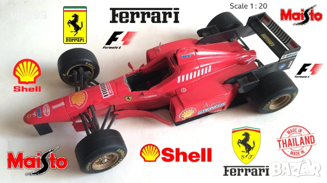 Ferrari F310 1996 Shell Schumacher - 1:20 - Maisto 