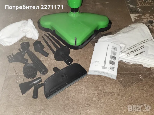 STEAM MOP 12in1 , снимка 2 - Парочистачки и Водоструйки - 55504307