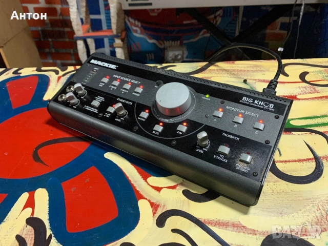 Mackie Big Knob Студио Контролер / Контролер за Мониторни Тонколони, снимка 6 - Ресийвъри, усилватели, смесителни пултове - 54434017