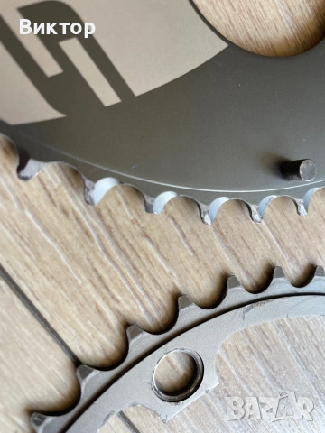 Шосейни курбели SRAM RED 22 Плочи 54/39 зъба, BCD 130мм, снимка 6 - Части за велосипеди - 54971432