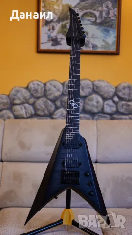 Solar V1.7FBB - Flame Black Burst Matte - като нова