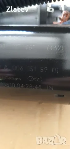 Оригинален стартер Bosch с кабел за Mercedes SL (R230) / E-Class – A0061515901, снимка 5 - Части - 55625289