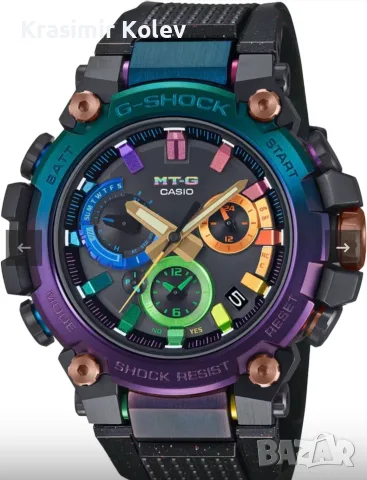 Продавам  Casio G-Shock MTG-B3000DN-1AER. , снимка 7 - Мъжки - 55545010