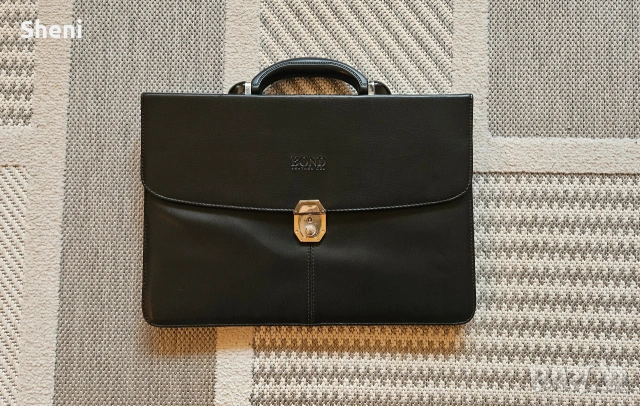 Бизнес чанта, портфолио BOND Leather Co. – естествена кожа