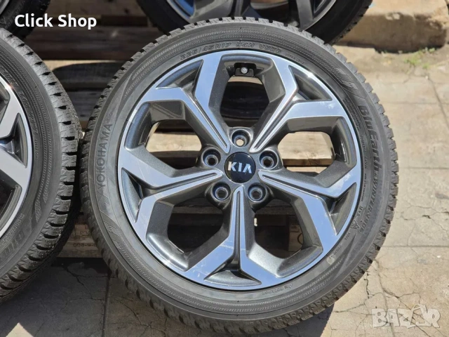 5х114.3 17 Джанти Оригинални Kia Hyundai Кия Хюндай 5x114.3, снимка 2 - Гуми и джанти - 54874570