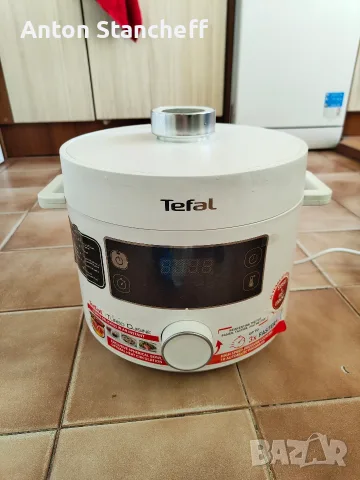 Мултикукър под налягане Tefal Turbo Cuisine (Отлично състояние с аксесоари), снимка 2 - Мултикукъри - 55546232