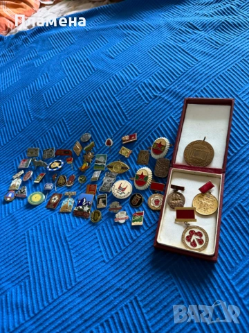 Лот социалистически значки 50 бр. 