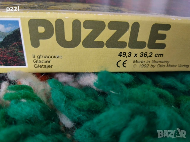 Пъзел "Glacier” Ravensburger 1992г. 500 части, снимка 4 - Пъзели - 53966284