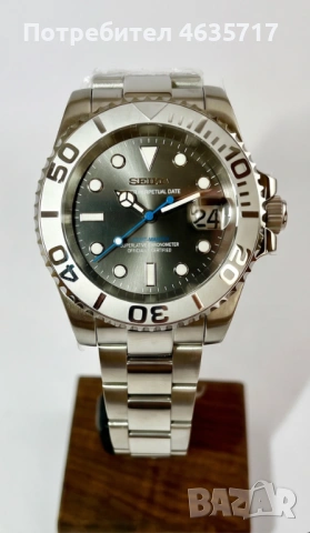 Нови часовници Yacht-Master (Seiko custom mod), снимка 2 - Мъжки - 54762462