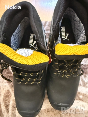 Високи работни обувки PUMA BORNEO MT MID S3, размер 42 (високи работни обувки), снимка 5 - Други - 55260316