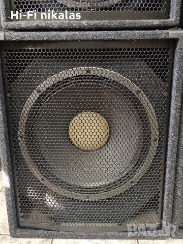 драйверни стерео професионални тонколони бас каси 15" и 18" ОБЕРТОН OBERTON 15XL600 18XB700 , снимка 5 - Тонколони - 54227857