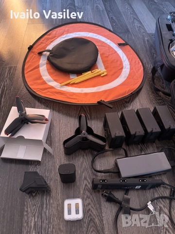 Продавам дрон DJI FPV с МНОГО аксесоари, снимка 5 - Дронове и аксесоари - 55618669