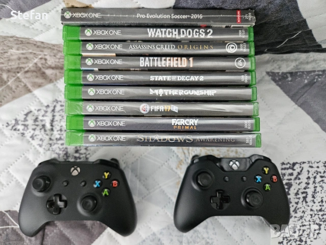 Xbox One + Игри, снимка 3 - Xbox конзоли - 54472216