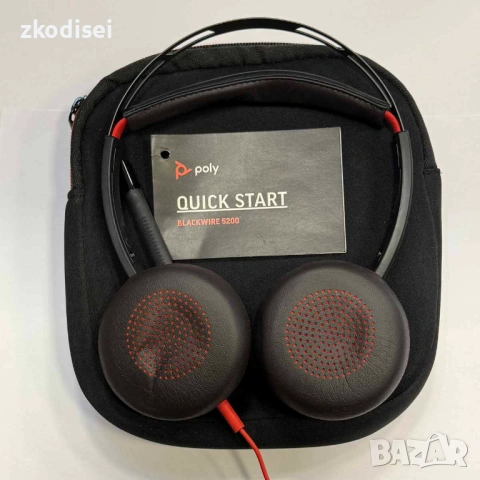 Слушалки PLANTRONICS - BLACKWIRE 5200, снимка 2 - Слушалки и портативни колонки - 54746010