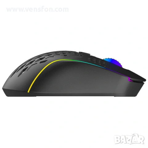 Безжична геймърска мишка Proove Buzz, RGB, 800DPI – 4800DPI, Черна WMBU00022401, снимка 3 - Клавиатури и мишки - 54690294