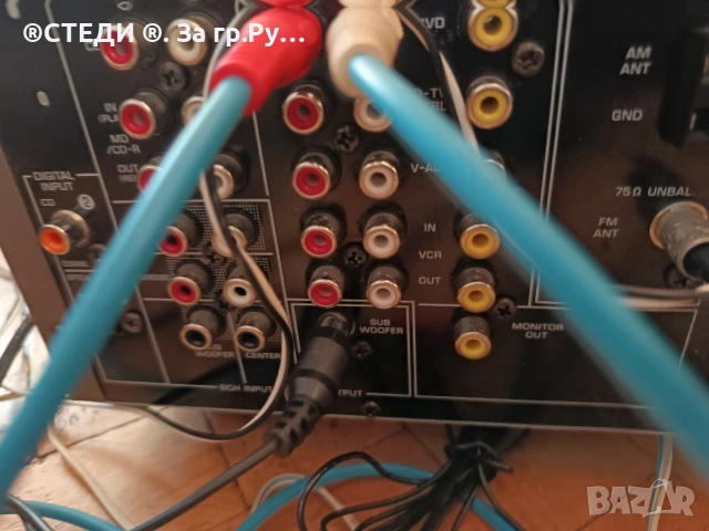 усилвател 5.1 AV Ресийвър Yamaha HTR-5630RDS – Natural Sound/Тонколони AIWA SX-ZR900, снимка 8 - Ресийвъри, усилватели, смесителни пултове - 49320505