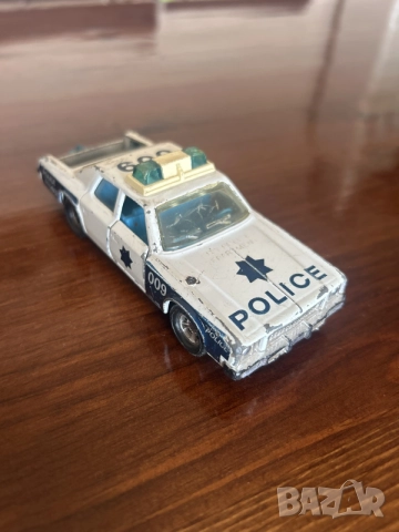 Matchbox 5.5” PLYMOUTH GRAN FURY Diecast Toy POLICE Car (1979) SUPERKINGS USA, снимка 3 - Колекции - 55419599