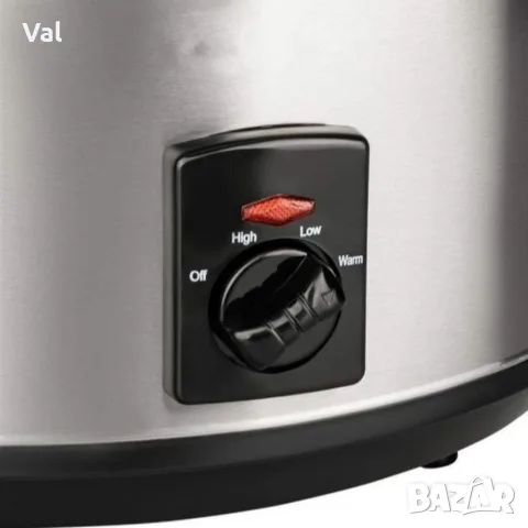 Slow Cooker тенджера Royalty Line SLC1012/SLC1013 – спестява време, съхранява вкуса, снимка 5 - Съдове за готвене - 55340505