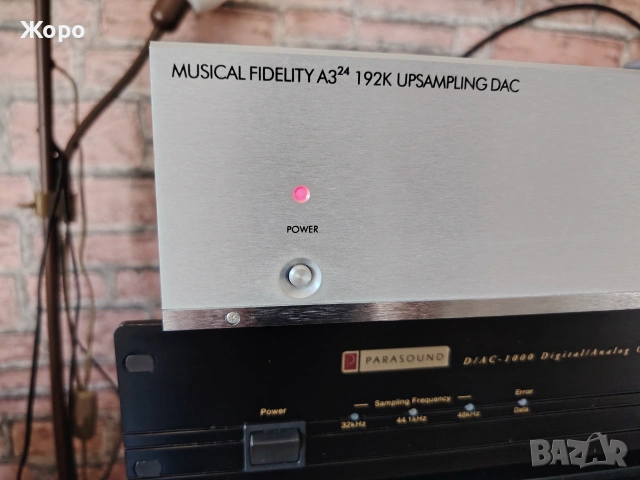 ⏯️Клип. Musical Fidelity A3-24 192k Hi-End DAC, снимка 5 - Аудиосистеми - 55263372