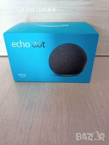 Нова портативна колонка Amazon - Echo Dot, Alexa