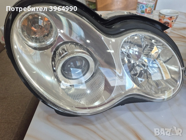 Кристални Оригинални КСЕНОНОВИ фарове BOSCH за Мерцедес С клас W203 фейстлифт , снимка 2 - Части - 54690775