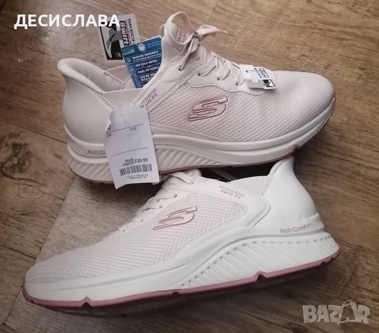 Чисто нови оригинални Skechers Arch Comfort (Relaxed Fit) 40-41 , снимка 3 - Маратонки - 55042838