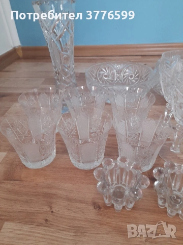 Висококачествени чаши кристал, снимка 3 - Чаши - 54327333