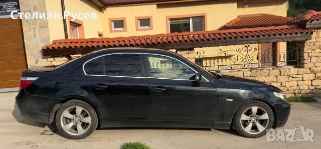 BMW 525i Е60 193к.с бензин / дясна дирекция / 6 скорости - цена 1 750 евро  ,моля БЕЗ бартери   -нов, снимка 5 - Автомобили и джипове - 54400820