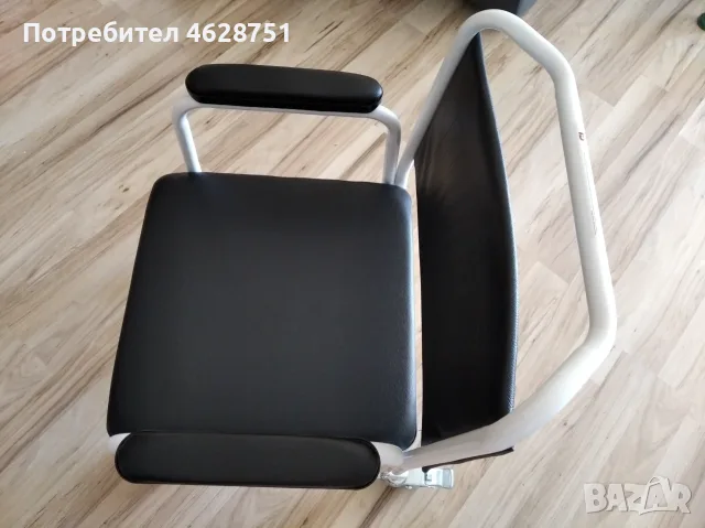 Алуминиева инвалидна количка с тоалетна Dr. Happy JL693, снимка 4 - Инвалидни колички - 55444383