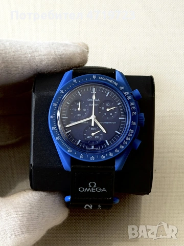 Omega x Swatch Mission To Neptune, снимка 3 - Мъжки - 55193230