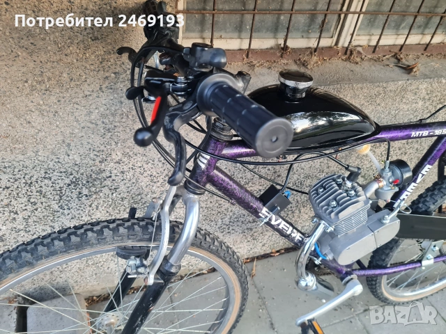 Моторно колело 80 куб с нов двигател , снимка 3 - Велосипеди - 55054485