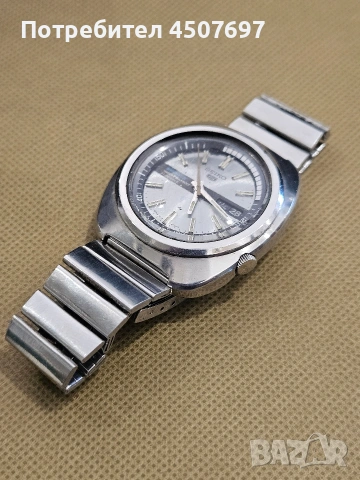 Винтидж часовник  Seiko 5 Sports 6030 (1970 г.) – Автомат, Япония, снимка 8 - Мъжки - 55147217