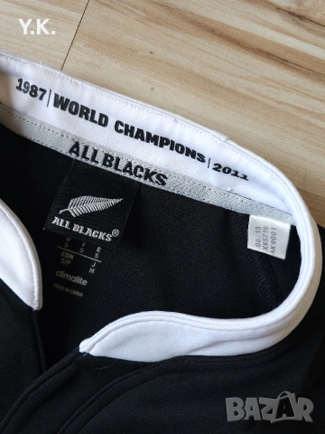 Оригинална мъжка тениска Adidas Climalite x New Zealand National Rugby Team / Season 13-14, снимка 4 - Тениски - 54440535