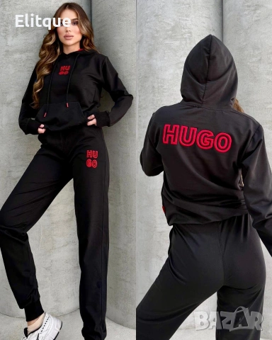 Спортен комплект от две части (суитшърт и долнище) HUGO, снимка 2 - Комплекти - 54599586