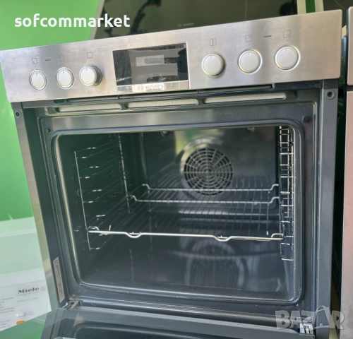 Фурна за вграждане Bosch HEA513BS1, Серия 4 с индукционен плот, снимка 3 - Печки, фурни - 54136273