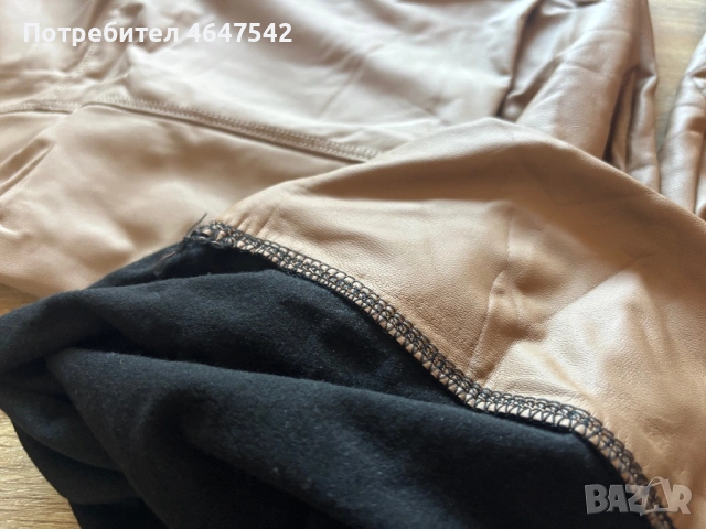 Кафяв кожен клин XL-XXL, снимка 4 - Клинове - 54932680