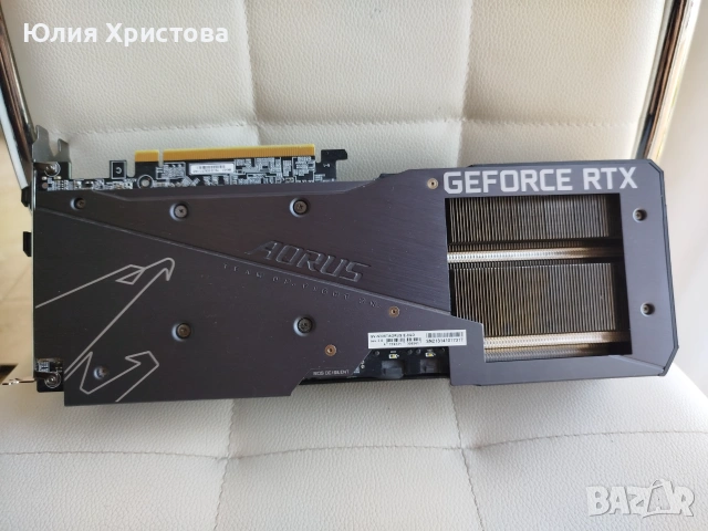 Видеокарта RTX 3060ti 8GB Aorus, снимка 2 - Видеокарти - 55286097