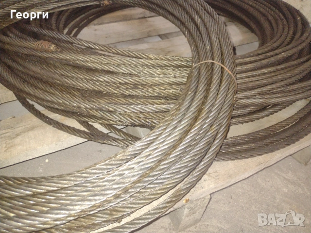 Стоманено въже, снимка 5 - Други машини и части - 54306703