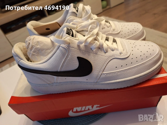 Мъжки оригинални маратонки Nike Court Vision, снимка 2 - Маратонки - 55015664
