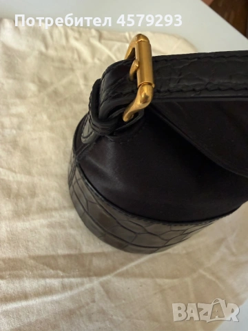 By Far черна чанта от естествена кожа нова, снимка 4 - Чанти - 54326745