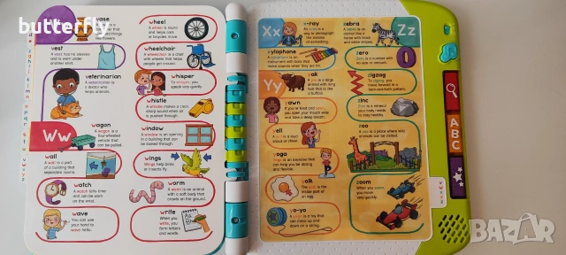 Vtech Детски електронен речник A-Z, английски език, снимка 9 - Музикални играчки - 55026981