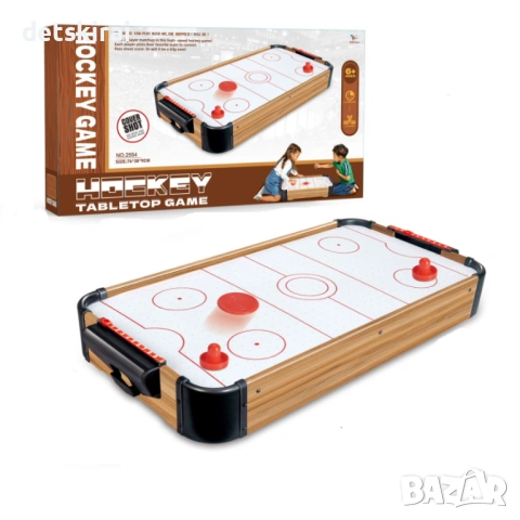 Дървена игра Въздушен хокей 77см