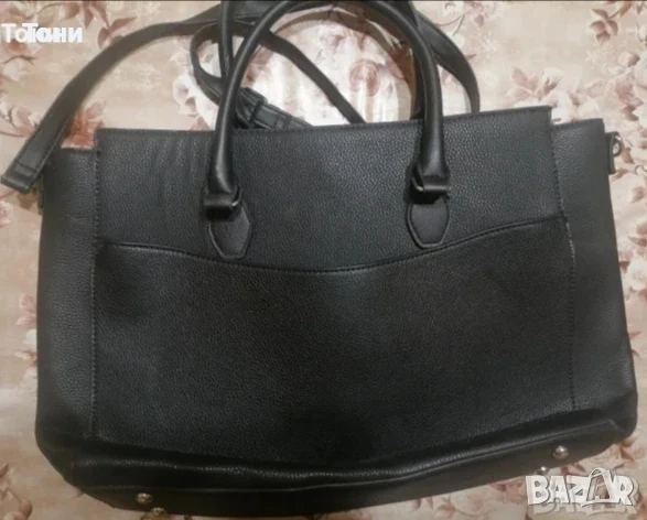 PRIMARK Оригинал Нова Голяма Дамска Чанта Изцяло от Естествена Кожа, снимка 10 - Чанти - 55157510