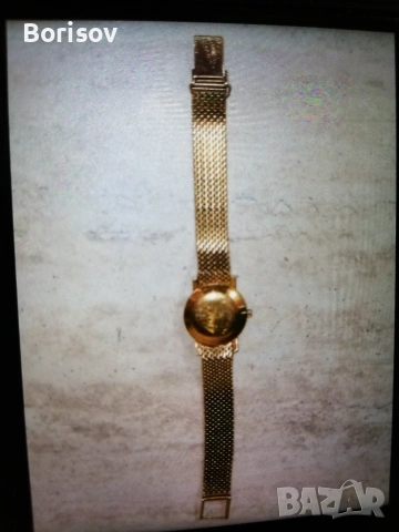Швейцарски златен часовник Baume & Mercier 18К, снимка 16 - Дамски - 20376913