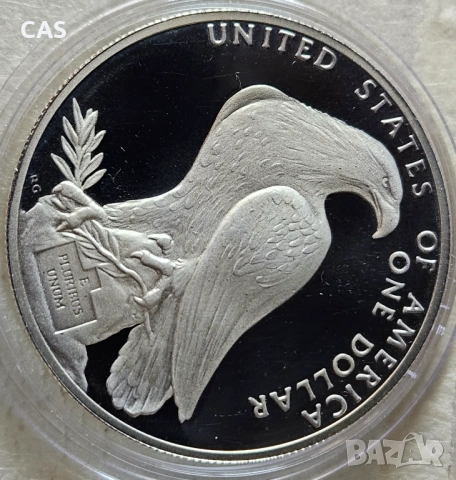 1 Долар 1984 САЩ / сребро 0.900, снимка 4 - Нумизматика и бонистика - 54377227
