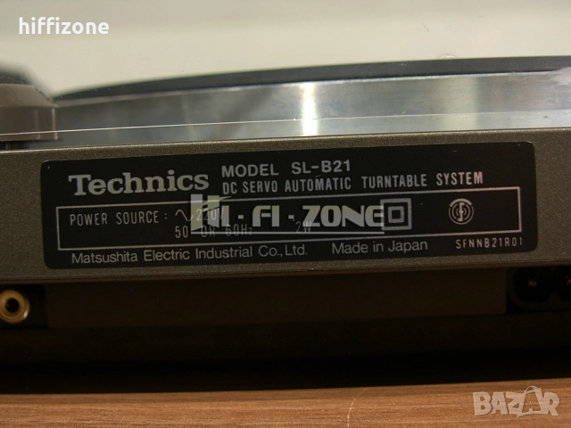 Грамофон Technics sl-b21, снимка 11 - Грамофони - 54886251